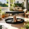 Dog House with Space-Saving for Outdoor